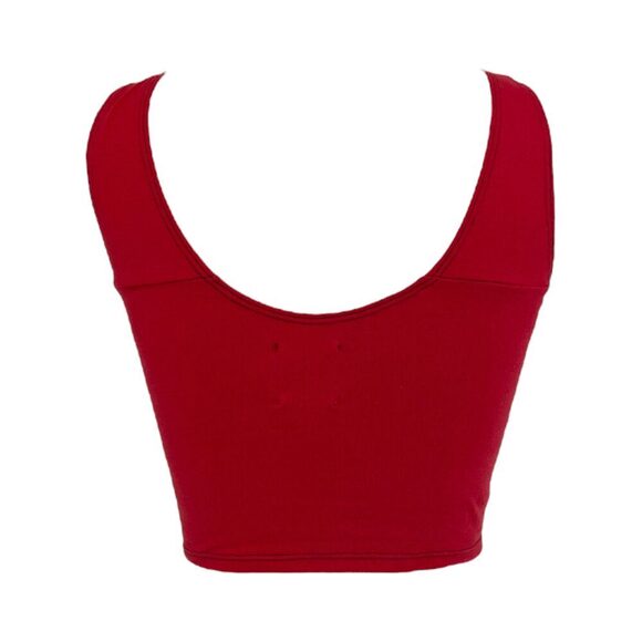 Ole Miss Rebels Football Cropped T-Shirt Tank (XS/S) - Picture 2 of 3